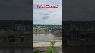 Kellogg Mall Park in St. Paul, Minnesota Along the Mighty Mississippi! #minneapolis #roadtrip #river
