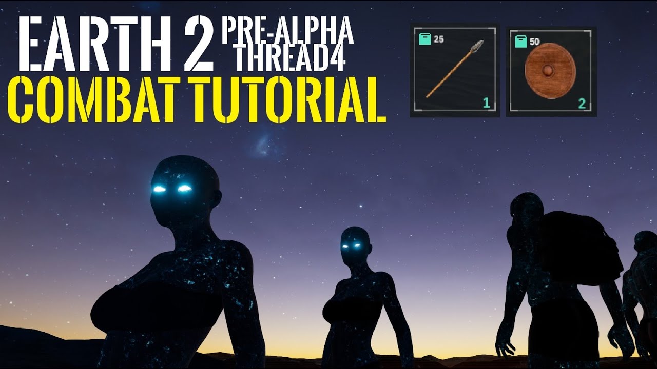 Pr Alpha COMBAT TUTORIAL in the Earth 2 Pre Alpha E2V1Tutorial - YouTube