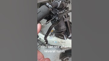 XP4 Lectric Bike Brake Fix!