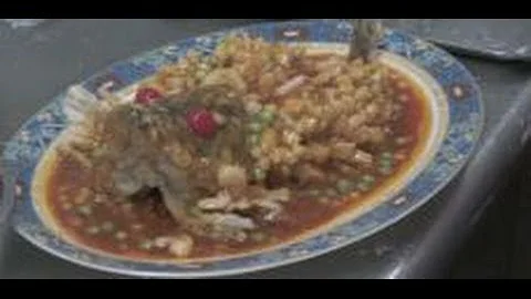Sweet and Sour Fried Fish Demonstration at Beijing...