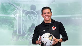 Celebrity Christine Sinclair - Keynote Speaker at AME Roundup 2022 Opening Ceremony Net Worth