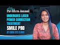 Actress pavithra janani undergoes laser power correction treatment  smile pro at uma eye clinic