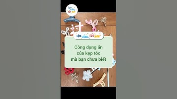 Công dụng ẩn của kẹp tóc #tothonmoingay #tips #shorts