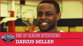 Darius Miller 2018-19 End of Season Interview | New Orleans Pelicans