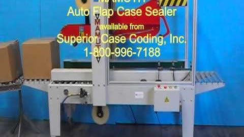 MAMUTH Auto Flap Closing Case Sealer Video