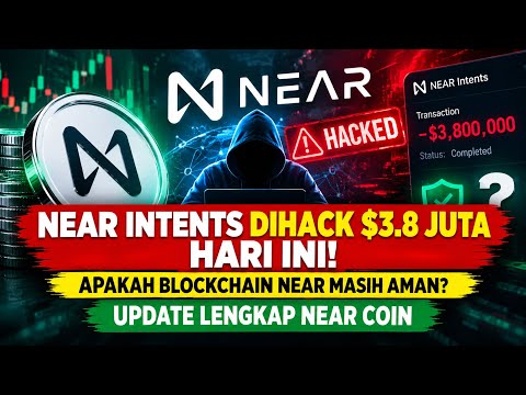 NEAR INTENTS DIHACK $3.8 JUTA HARI INI! APAKAH BLOCKCHAIN NEAR MASIH AMAN? UPDATE LENGKAP NEAR COIN