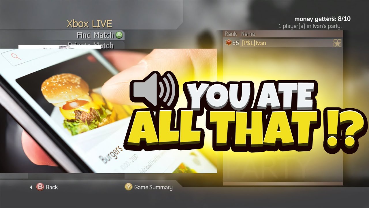 Why I'm banned from ordering food...