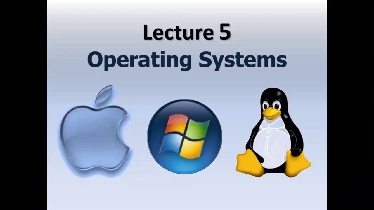 Operating System Part 1 YouTube