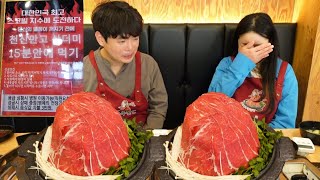 구독자분 앞에서 매운음식 챌린지 실패?!신사우 물갈비 매운음식 도전