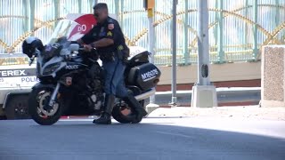 El Paso Police officer injured in Downtown motorcycle crash