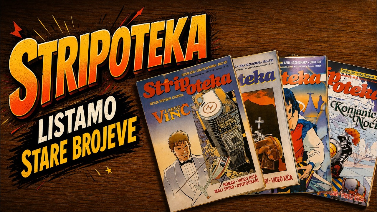 Stripologija 19 - Prikazujemo stare Stripoteke!