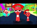 How to get Tele Morphs Badge &amp; Animations in 3D Sprunki Sim + RP [ New Update ] - Roblox