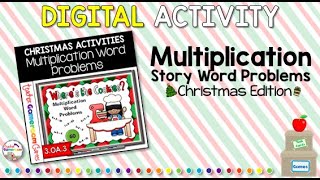 Multiplication Word Problems Find the Star Game