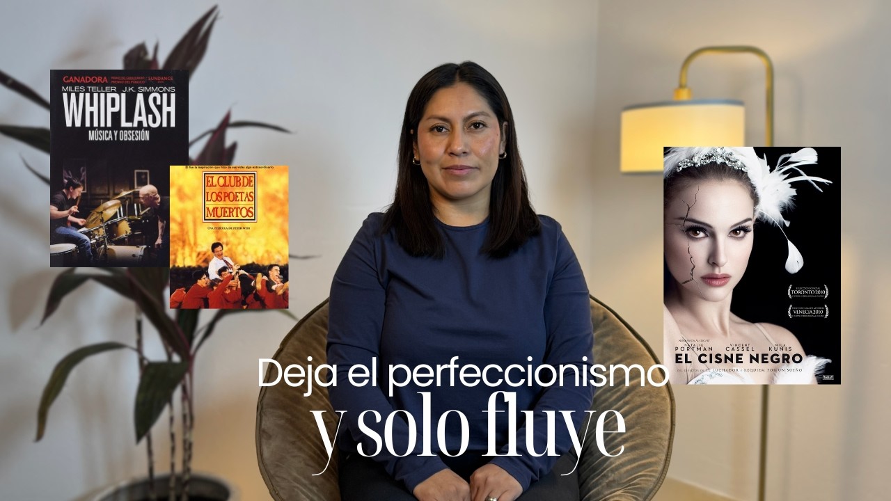 No tienes que ser perfecto solo tienes que fluir y ser rebelde