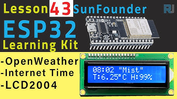 ESP32 Tutorial 43 - IoT Internet Weather Station | SunFounder