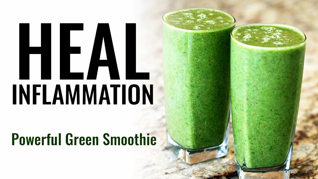 ⁣POWERFUL Green Smoothie to Heal Inflammation and Reduce Joint Pain