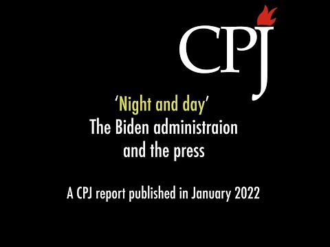 Report on press freedom finds mix of problems and progress under Biden administration