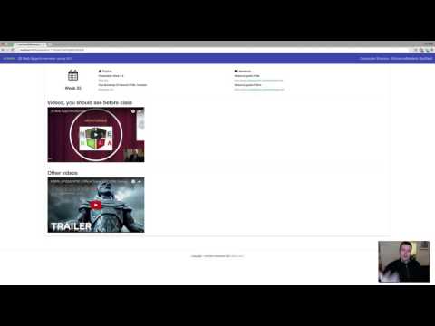 JS Web apps - First project teaser