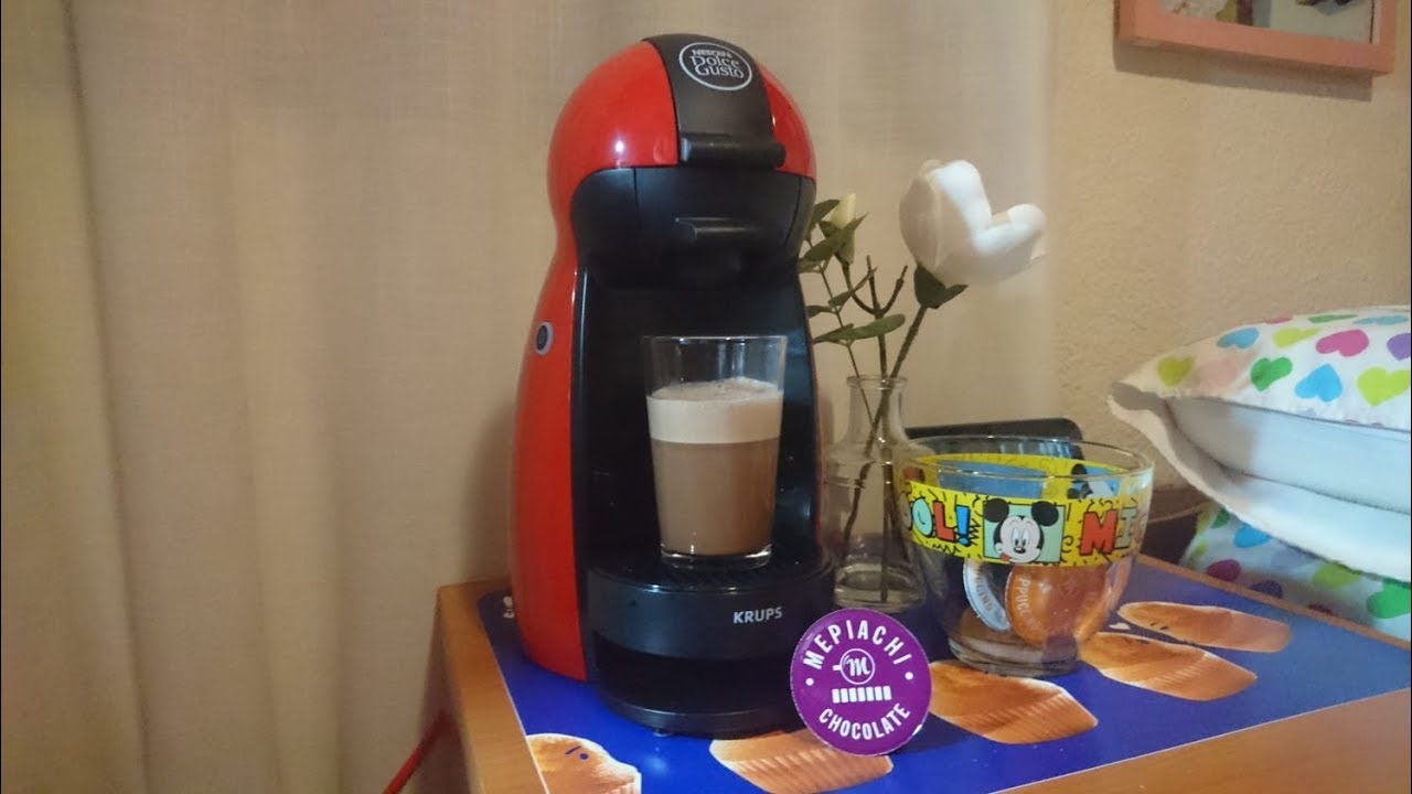 Review: Krups Dolce Gusto Piccolo KP1006 Cafetera de Capsulas - YouTube
