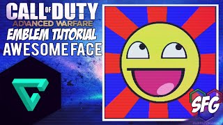 Awesome/Epic Face (Real One, Original Creator!) - Emblem Tutorial - Advanced Warfare