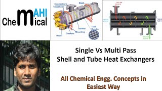 Single Pass vs Multi Pass Shell and tube Heat Exchangers@ChemicalMahi