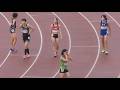 決勝 U16 女子100m U16・U18陸上2026