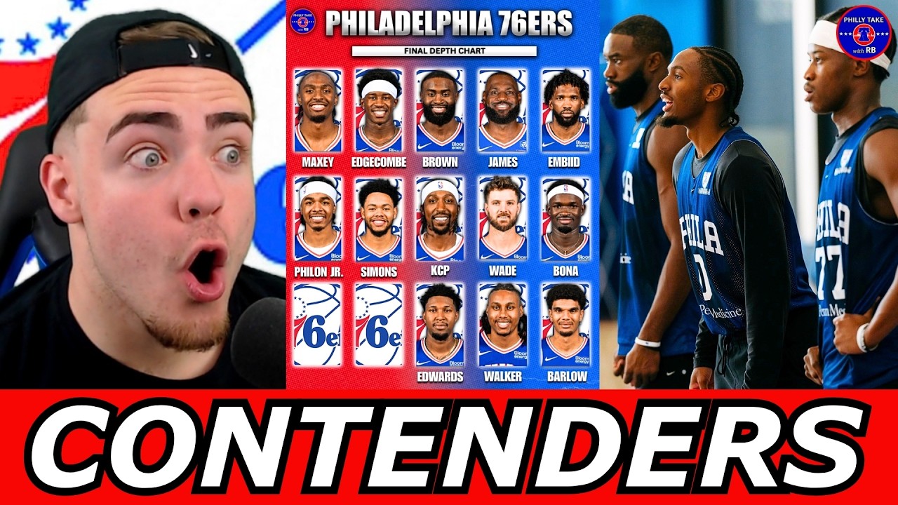 Sixers Final Depth Chart & 3 BOLD Predictions... It’s Time To Make HISTORY!