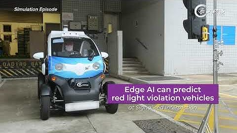 Red Light Violation Warning System 智能衝燈警報系統