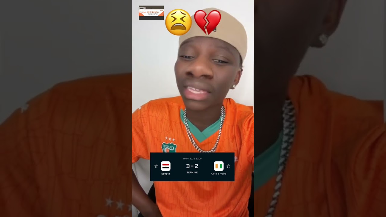 Match Côte d'Ivoire 2-3 Egypte, les ivoiriens déçus #cotedivoire #viralvideo #egypt #africa #foot 