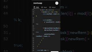 Lexicographically Smallest Divisible Concatenation | DP + Bitmasking | JavaScript Explained