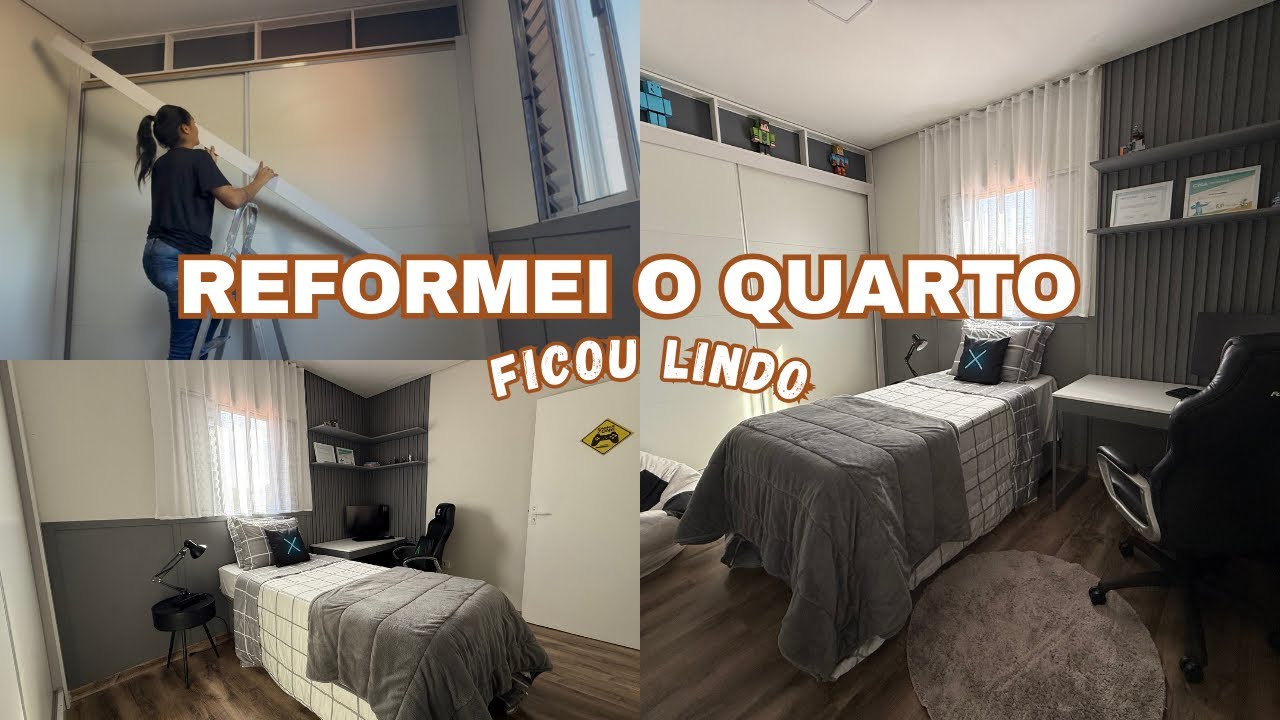 DEIXEI O QUARTO DO MEU FILHO LINDISSIMO COM MUITA FAÇA VOCÊ MESMA 💪🏻😍