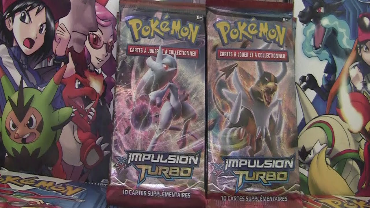 Magnifique Ouverture de 6 Boosters Pokémon XY 08 Impulsion Turbo