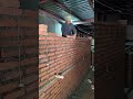 4" brick wall.#construction #houseconstructioninnepal #usa #wall #shorts