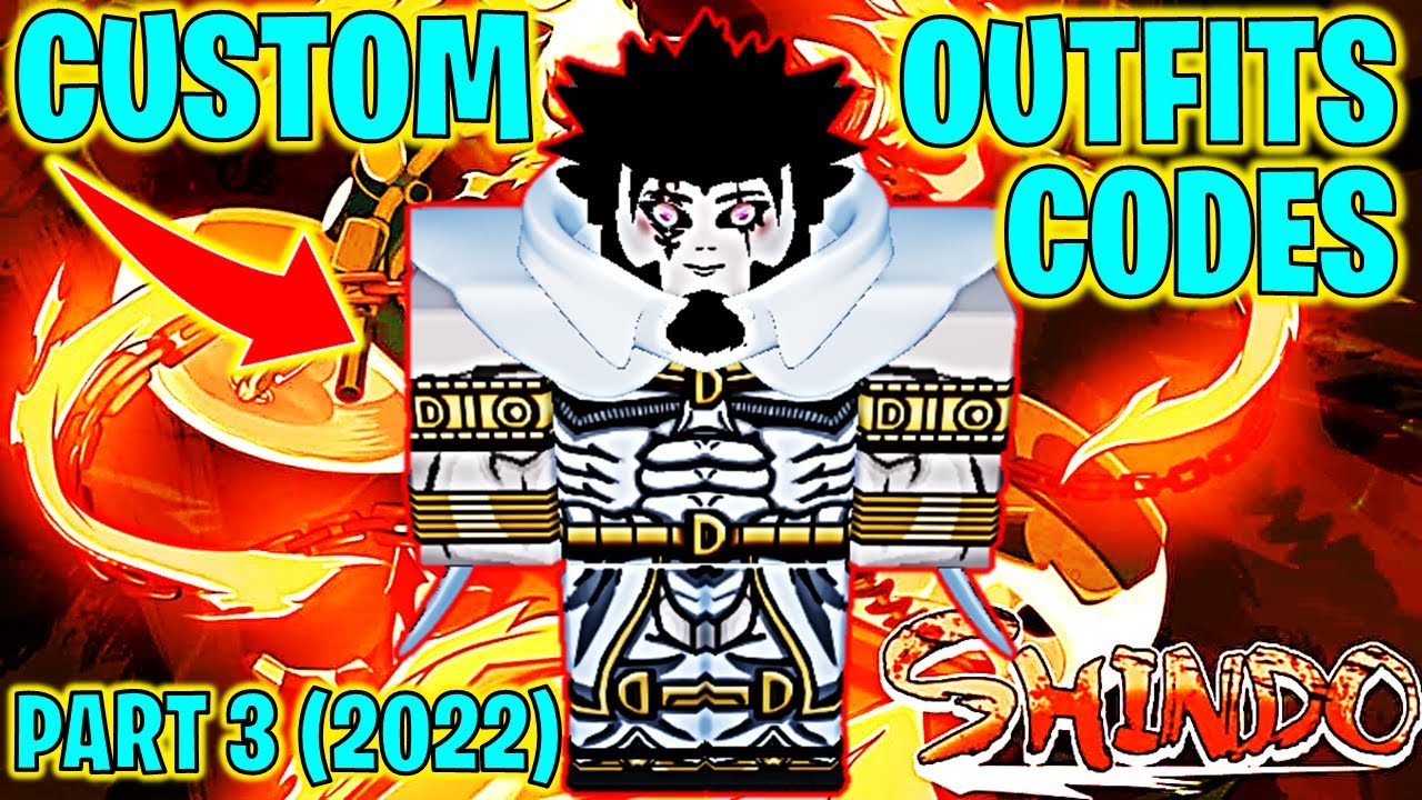 ⭐NEW SHINDO LIFE CUSTOM OUTFITS CODES #38⭐ in 2023