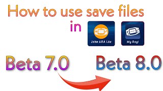 How to add or use save files in John gba or my boy emulator | gba rom hacks screenshot 4