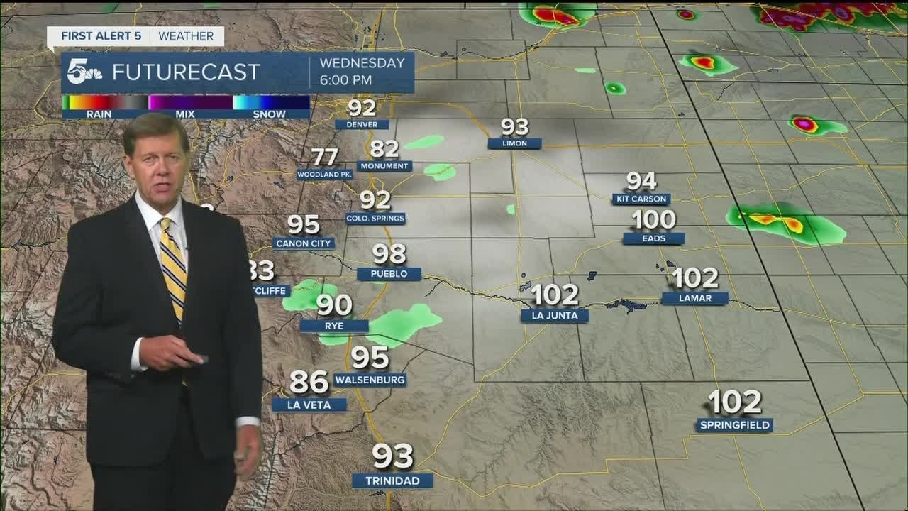 Hot with high fire danger Wednesday - YouTube