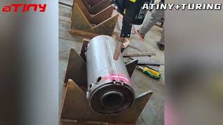 Atiny Laser Seam Tracking System For Automated Welding Of Pressure Vessels With Turing Robots