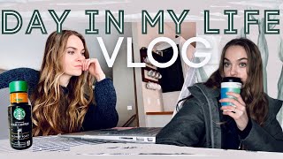 DAY IN MY LIFE VLOG | Special Education teacher & grad school student, skincare routine + wellness