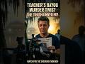 New Orleans Teacher’s Bayou Murder Twist part 1 #truecrimedocumentary #truecrimecases #shortvideo
