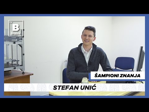 Šampioni znanja - Stefan Unić