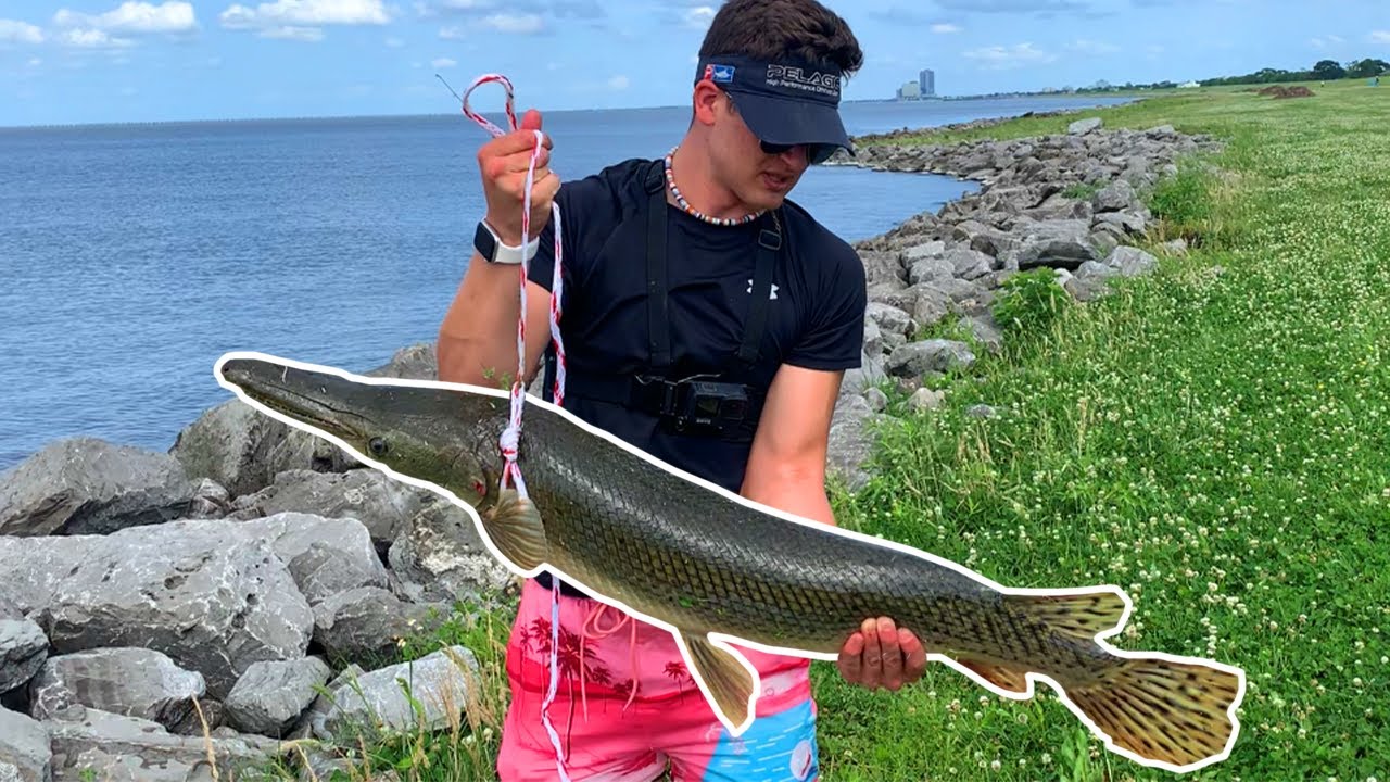 Fishing Lake Pontchartrain In New Orleans YouTube