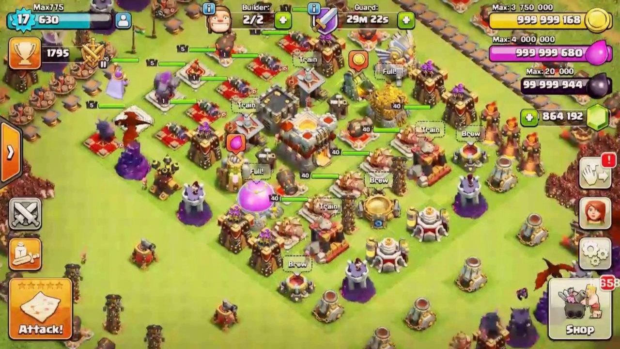 Clash Of Magic Apk Mod Full (Multilanguage) YouTube