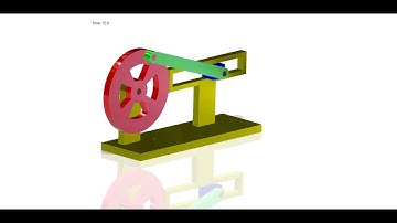 Slider Crank Mechanism Animation.
