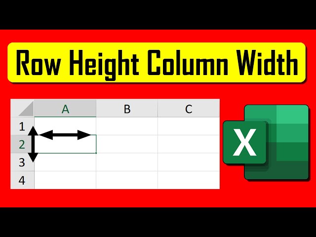 Increase The Height Of A Row In Excel Discount