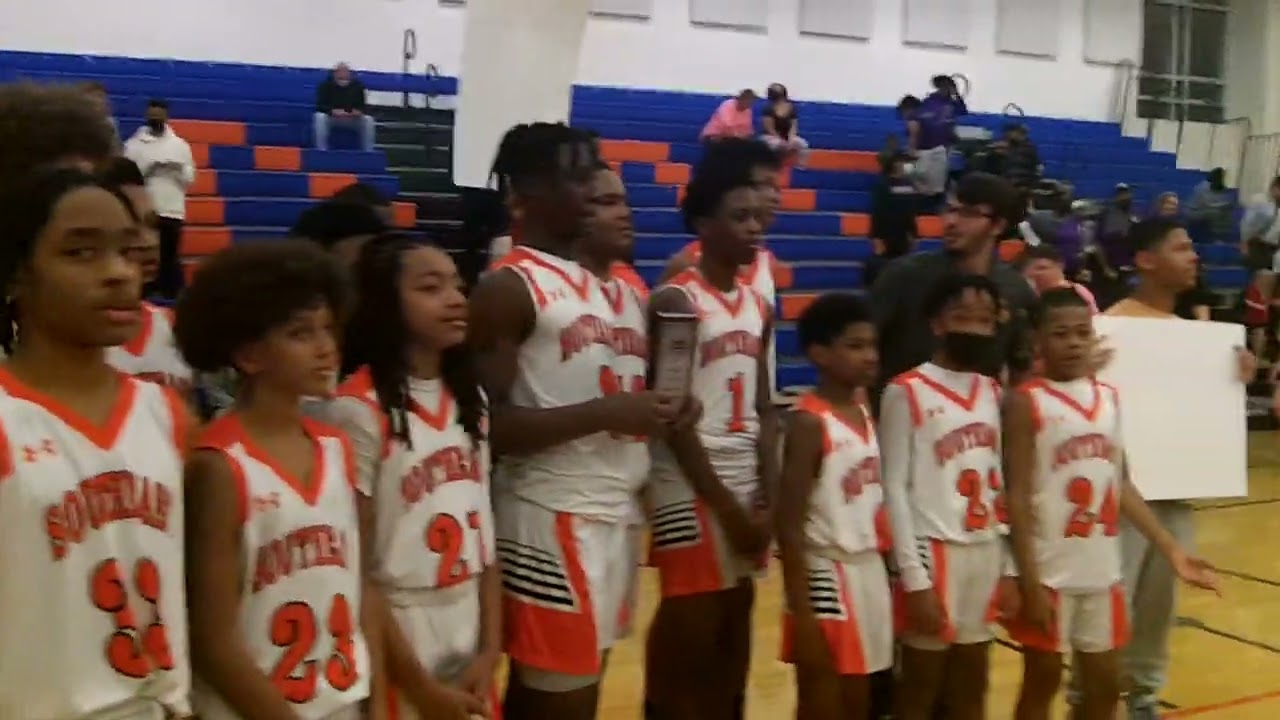Southeast Guilford Middle School Falcons win Guilford County Boys