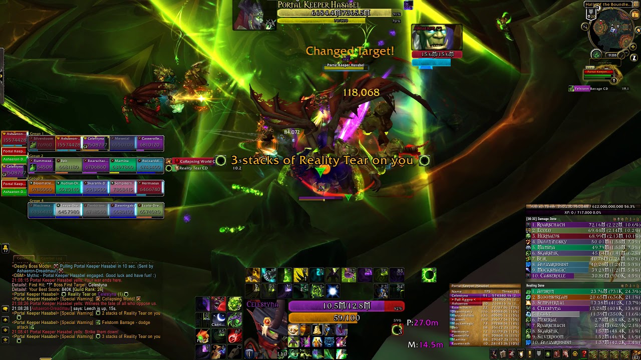 Felstorm Barrage Dodging