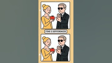 Find 3 Differences #65 #shortvideo #quiz #brainactivation