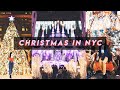 CHRISTMAS IN NEW YORK VLOG | Lights, Trees and Gifts