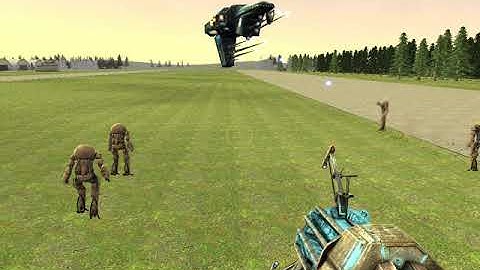 Unreal Tournament Battleship Napali vs Super Synth - Garry