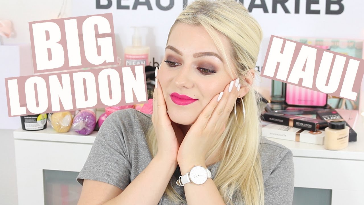 BIG London HAUL : Huda Beauty, Victoria's Secret, Zoella, Lush
